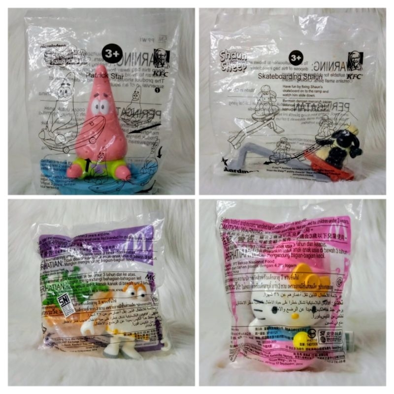 PATRICK STAR & SHAUN THE SHEEP (ft KFC) IKON MCD & HELOKITTY (ft MCD)