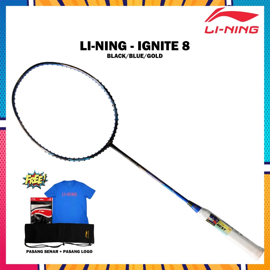 LINING Ignite 8 Raket Badminton Li-Ning Ignite 8