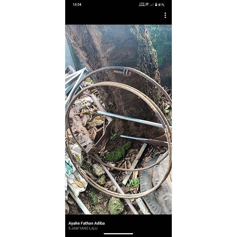 besi lingkar Roda Traktor