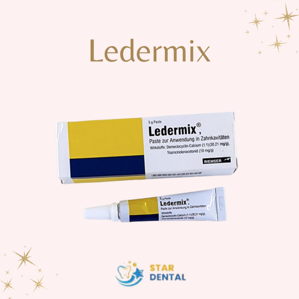 Ledermix pasta pengisi saluran akar gigi dental