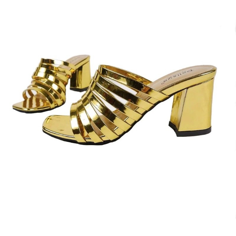 SENDAL PESTA WANITA, SENDAL HEELS WANITA BLING MEWAH