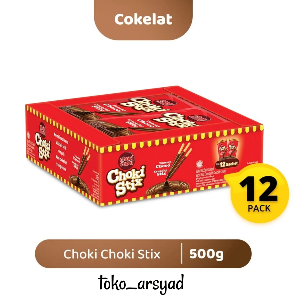 

Choki Stik Box 12 Pcs @500gram