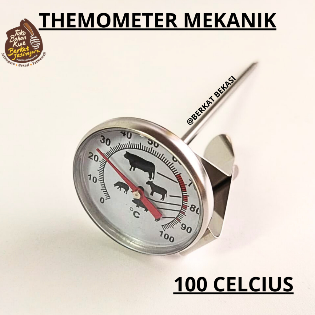 Thermometer Mekanik Alat Suhu Panas/Thermometer Mekanik