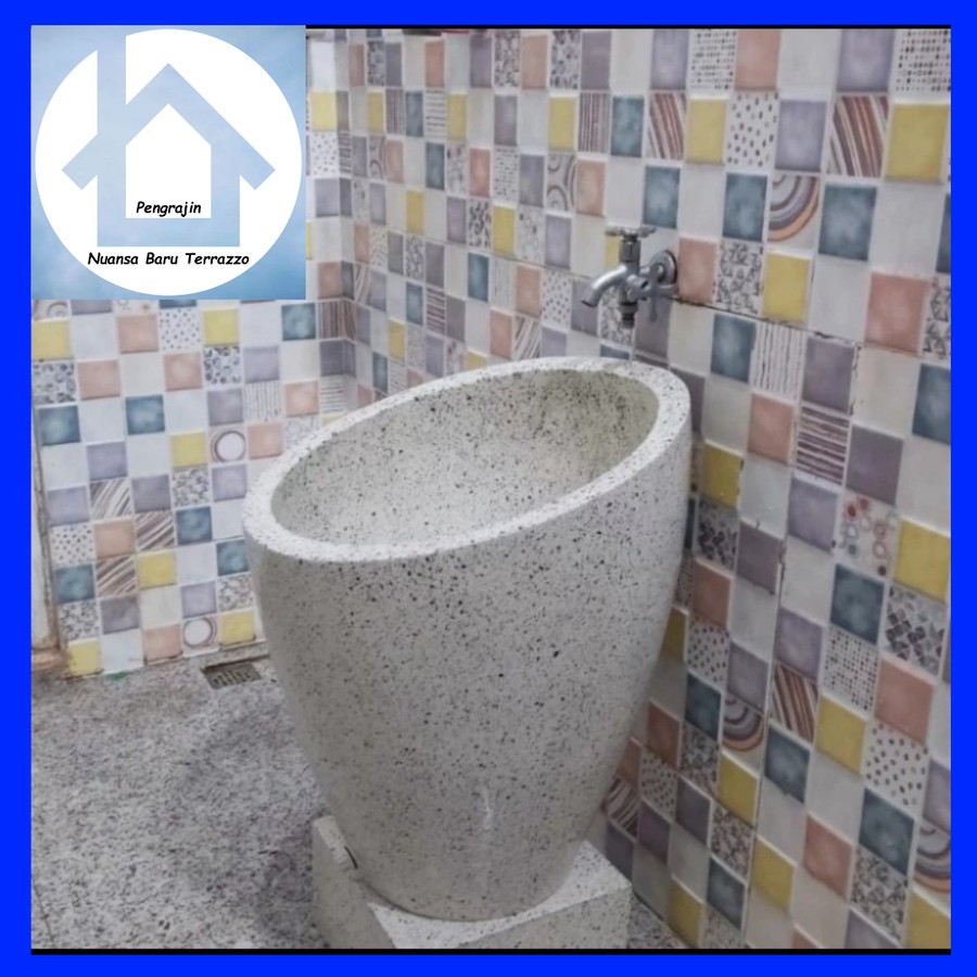 bak mandi teraso //tipe miring