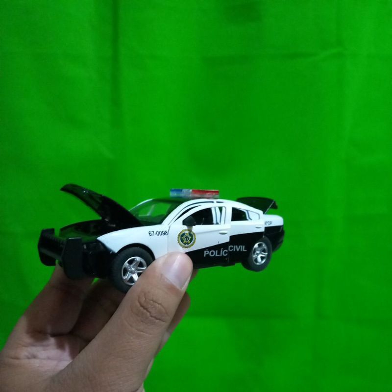 diecast police car