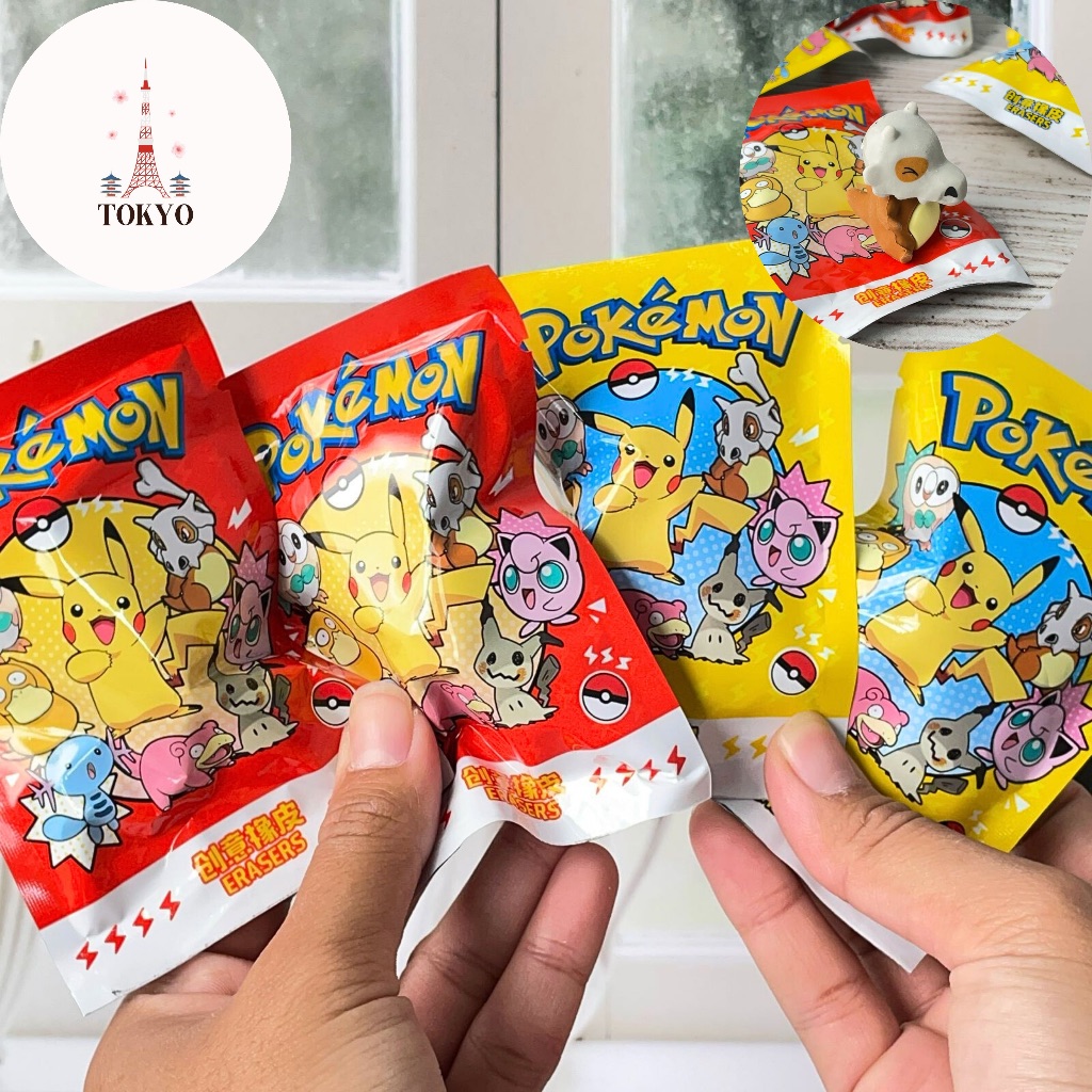 

Penghapus Mystery Bag Pokemon V2 ER-1111 Eraser Stationary