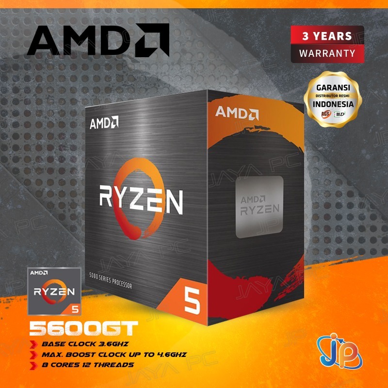Processor AMD Ryzen 5 5600GT 3.6 - 4.6 GHz Socket AM4