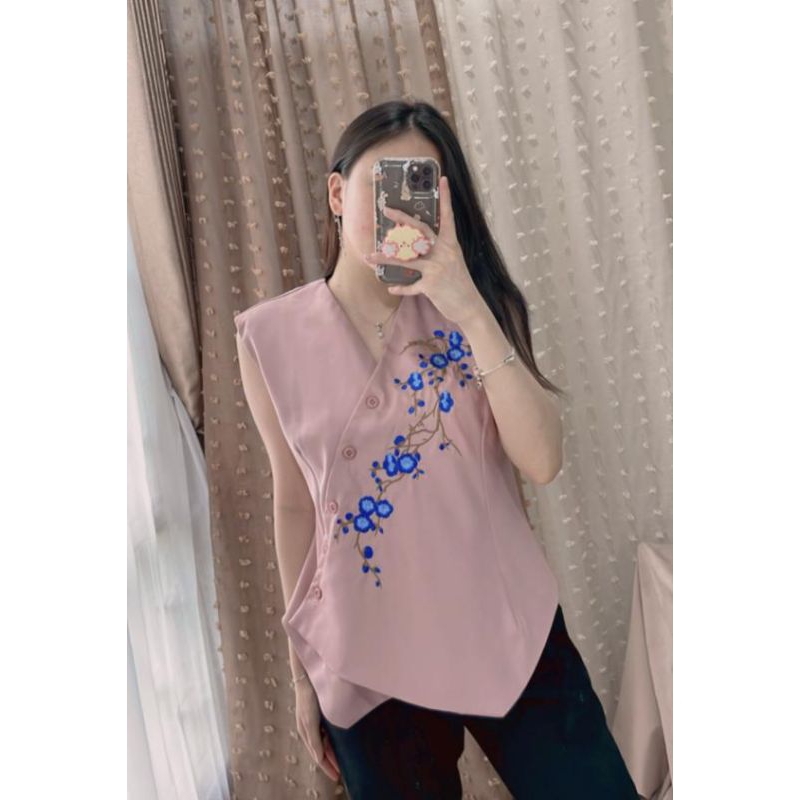 Sooya Top || Top Vest Imlek Chinese New Year || Vaeesan