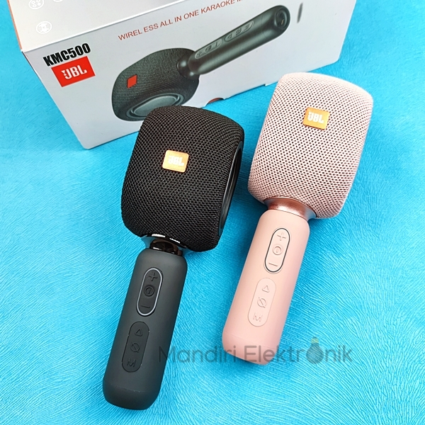 Mic Bluetooth Karaoke JBL KMC500 Professional Portable Microphone Mic + Speaker wireless Bluetooth K