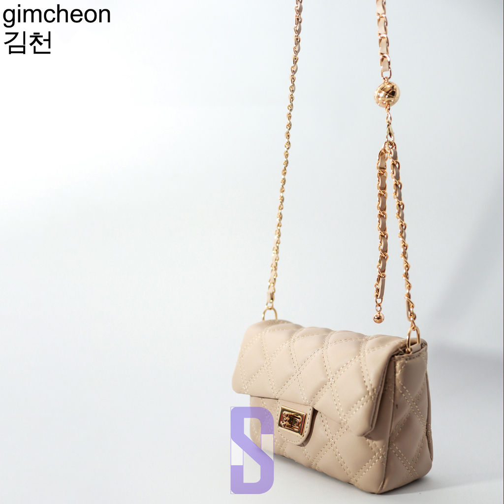 Tas Wanita Korea Gimcheon Nude Bag