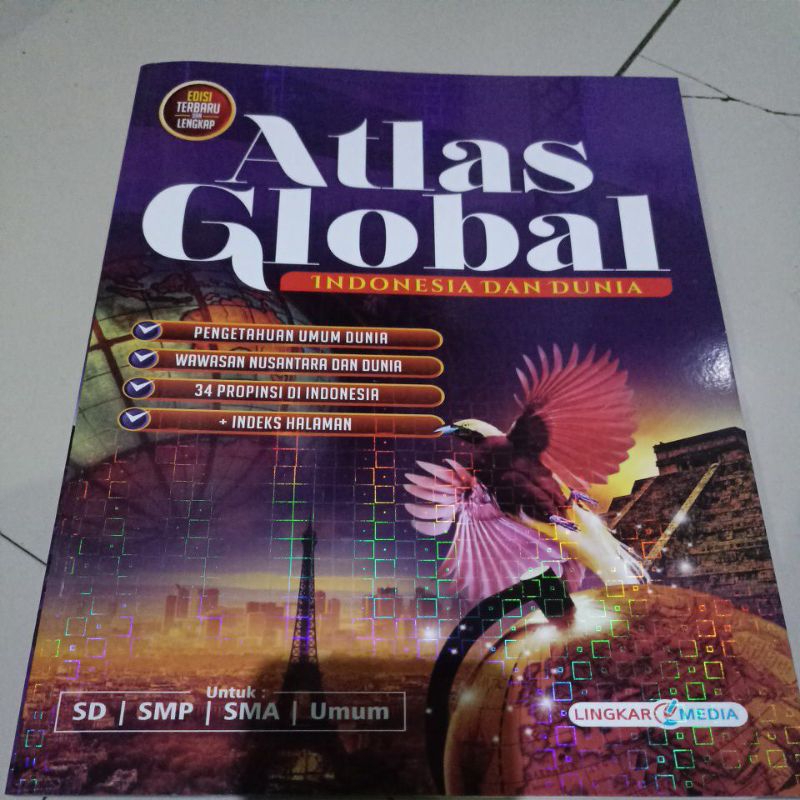 buku ATLAS GLOBAL INDONESIA & DUNIA