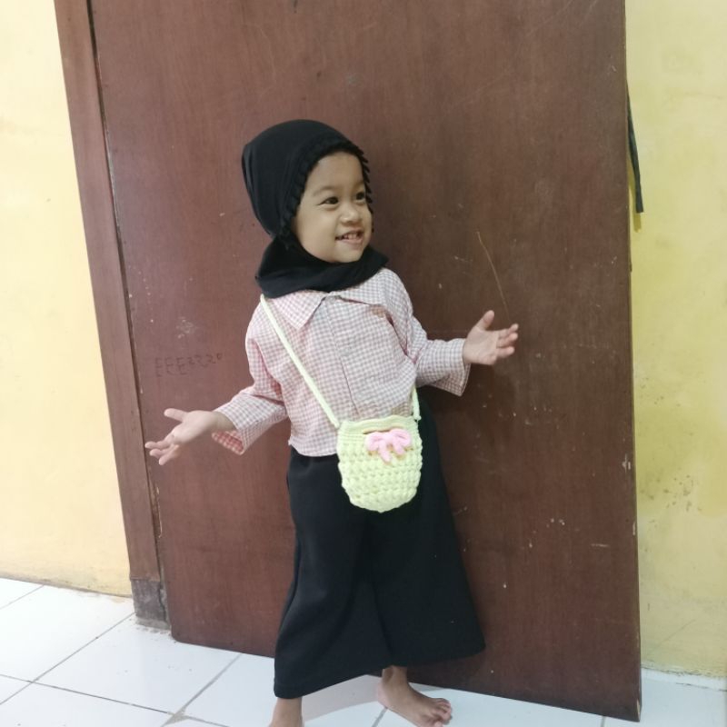 Tas couple ibu anak/handmade bag/model keranjang