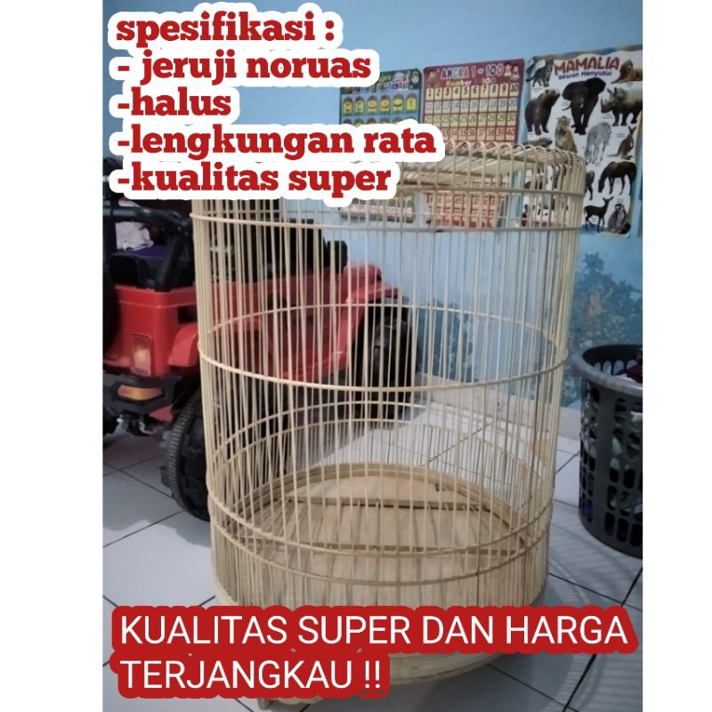 Sangkar/kandang Burung Murai no 2 ebod