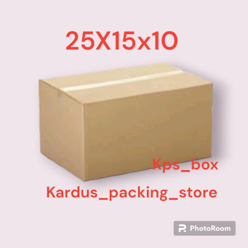 

kardus bok packing 25x15x10