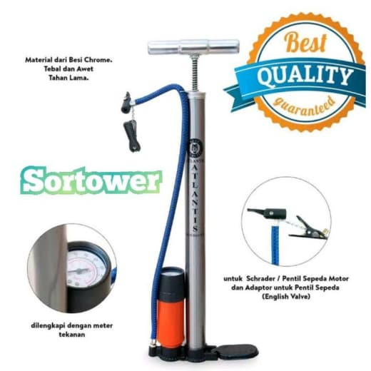 Pompa Ban Motor Pompa Sepeda Motor Kompa Angin Ban Motor pompa sepeda