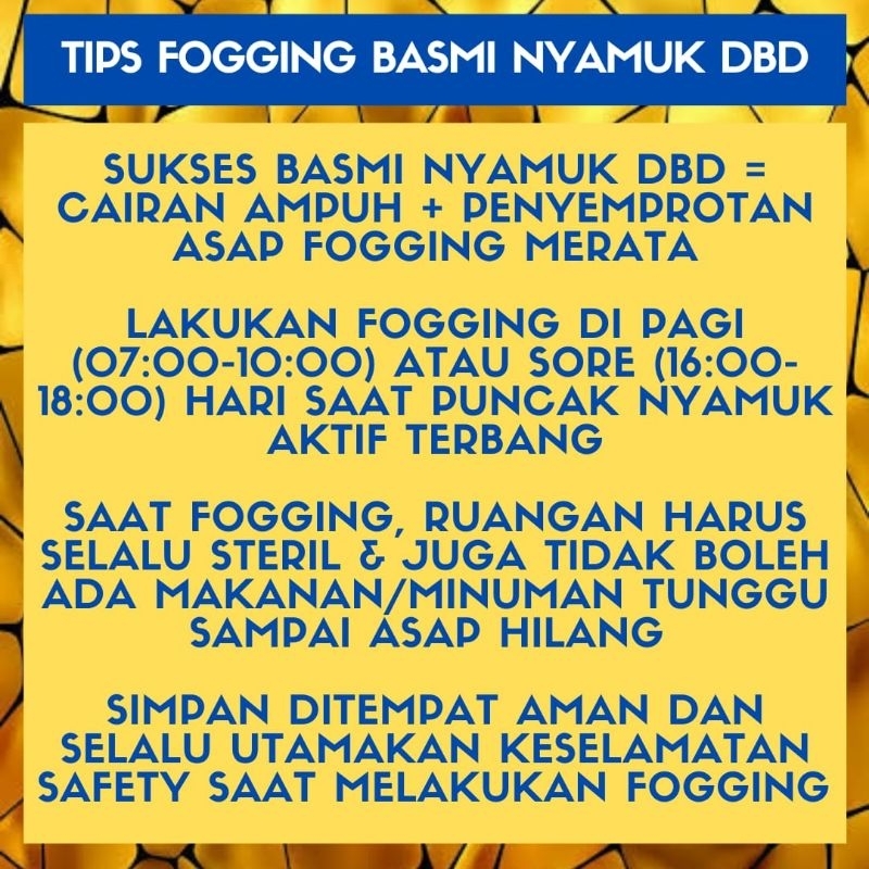 Fogging Asap Nyamuk Dbd