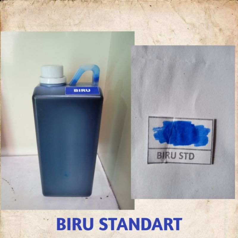 

Tinta stempel warna flash 1 Liter BIRU