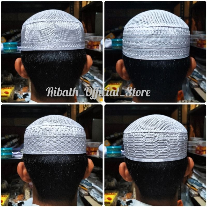 Peci Al Amuri Peci Ikaf Tarim Peci Jaring Madinah import original kualitas sama usmani ustmani