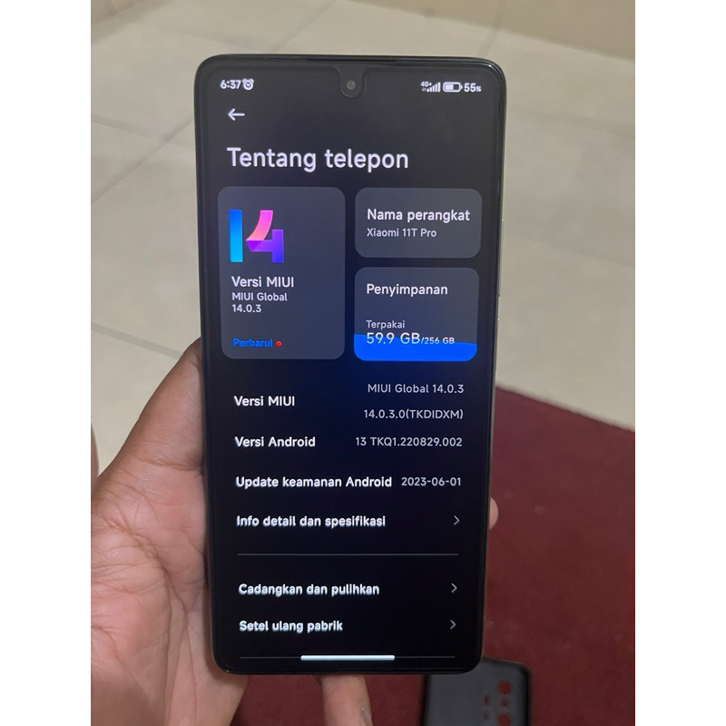 Xiaomi Mi 11T Pro 12/256Gb
