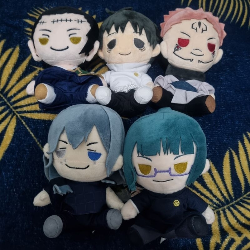 Jujutsu Kaisen Medium Plush Yuta, Sukuna, Maki, Mahito, Kenjaku
