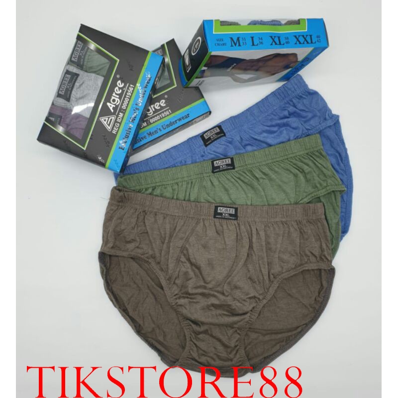 1PCS CD AGREE DEWASA 8889 CELANA DALAM AGREE 8889 MAXI