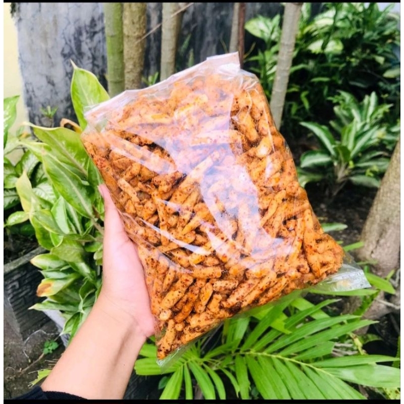 

basreng pedas dan original, Berat 100g