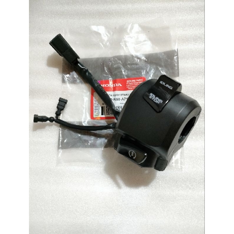 holder kanan saklar kanan tombol starter vario 150 new vario 125 new vario 150 saklar iss stater var