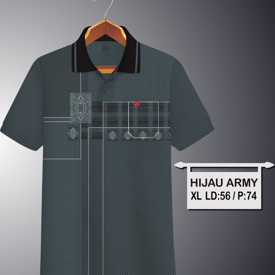 New Stock Sonclothing  Kaos kerah pria  kaos korea pria saku dewasa motip batik  kaos polo shirt cor