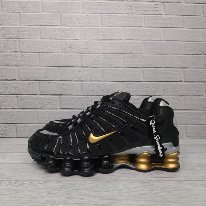 Sepatu Nike Shox TL "Black Gold"