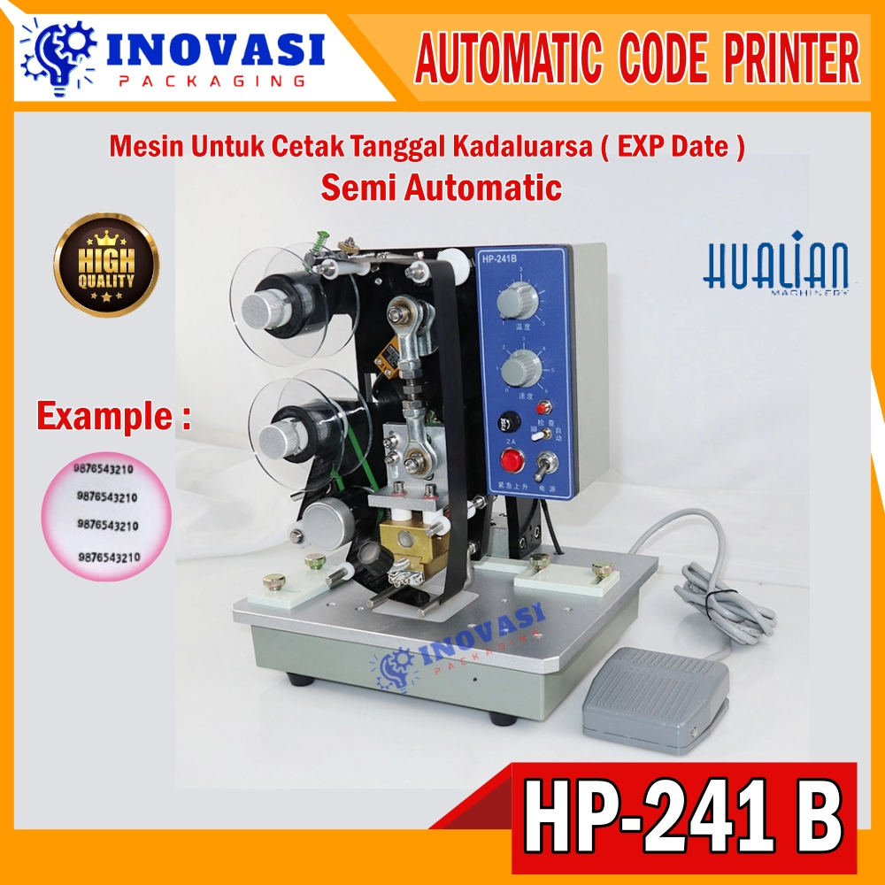 Mesin Coding HP-241B Expired Date Cetak Tanggal Kadaluarsa Otomatis