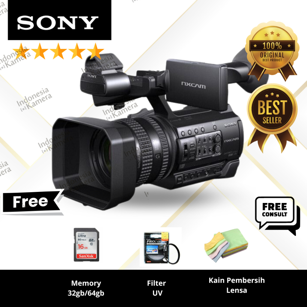 SONY NX200 4K CAMCORDER BARU DAN BEKAS PROFESIONAL VIDEOGRAPHY