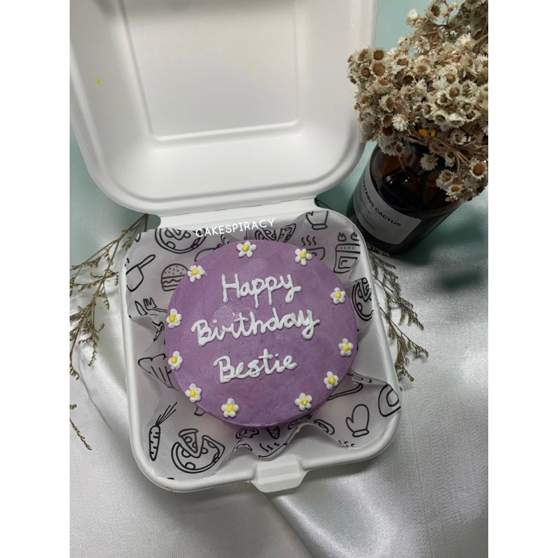 

Mini Korean Cake Purple