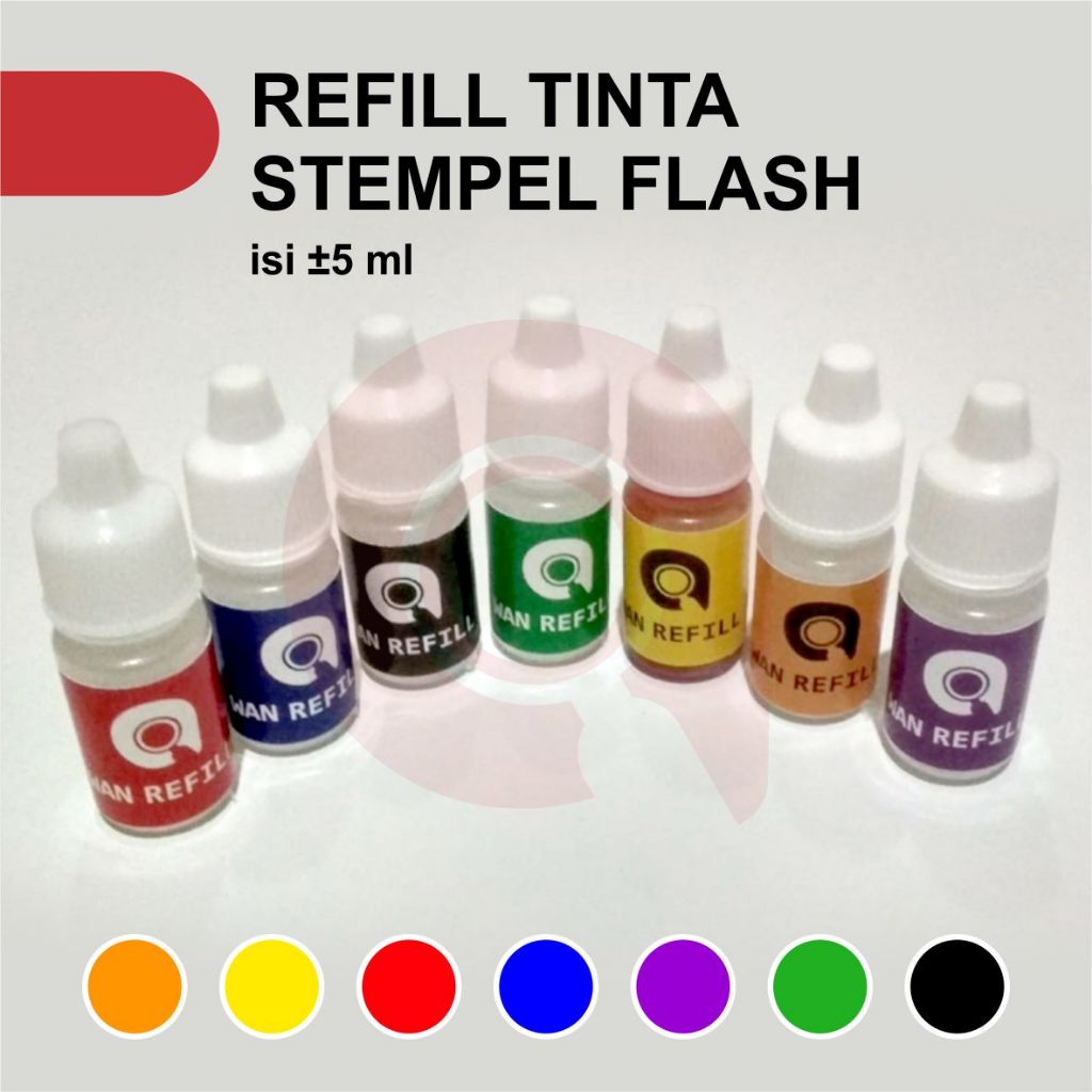 

REFFIL TINTA STEMPEL FLASH OTOMATIS
