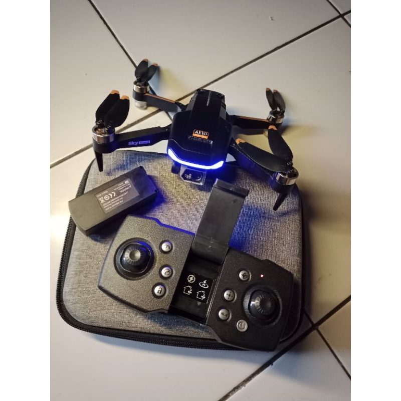 Drone AE 10 mini bekas 2baterai norml siap pakek sesui fto ya kk