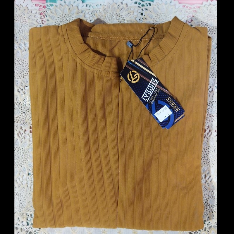 gamis cargo premium-Kubus/kunyit