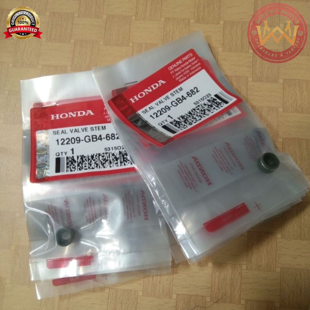 SEAL KLEP SIL KLEP GB4 GRAND BEAT VARIO SMASH SHOGUN SUPRA AHM HONDA ORIGINAL