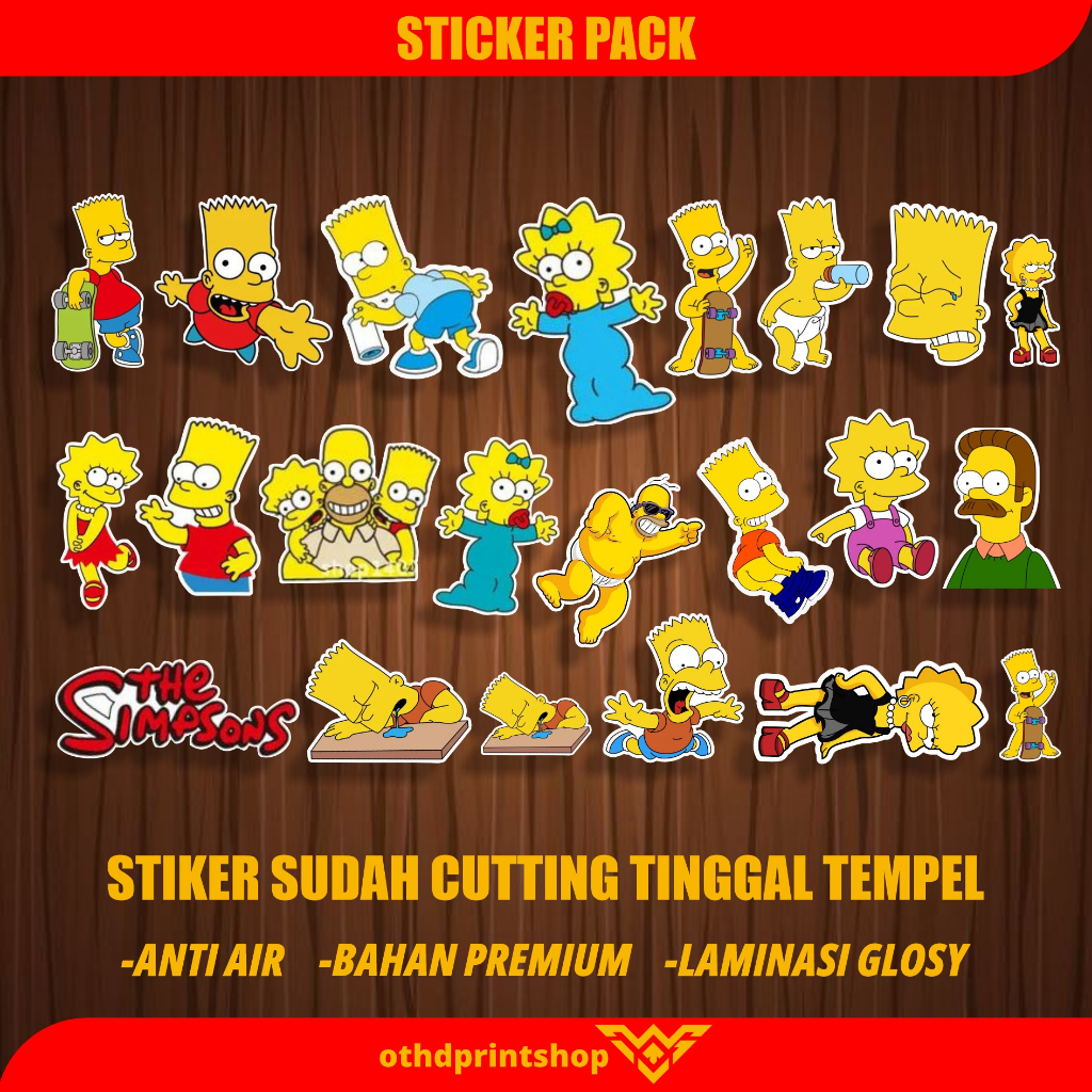 

Stiker pack Stiker Simpson Stiker Simpsons Sticker Pack Simpson