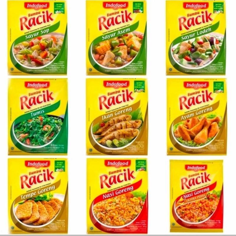 

Bumbu Racik Indofood Renceng Instan 26 gram