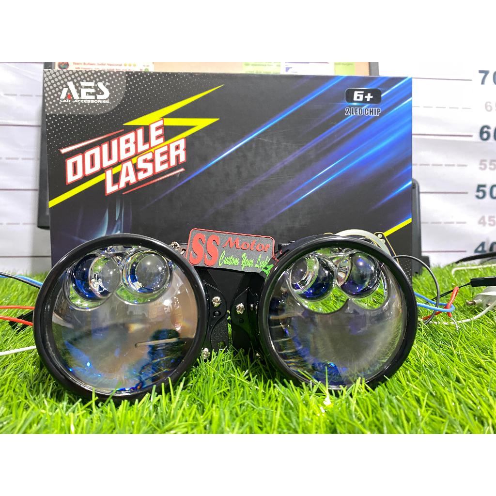 Projector Biled 3 Inch Double Laser UX-2 70W