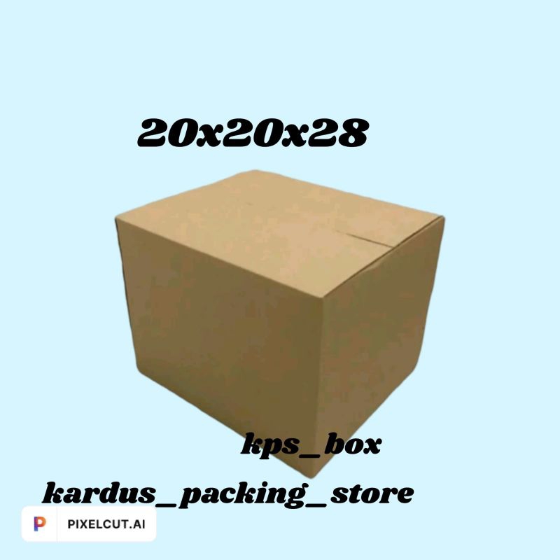 

kardus box 20x20x28