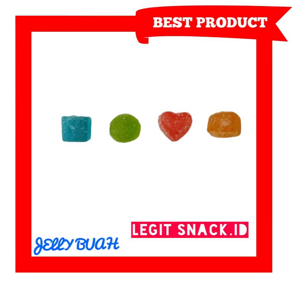

Permen Jelly Buah Lembut 500 Gr (Permen Jeli Kiloan)