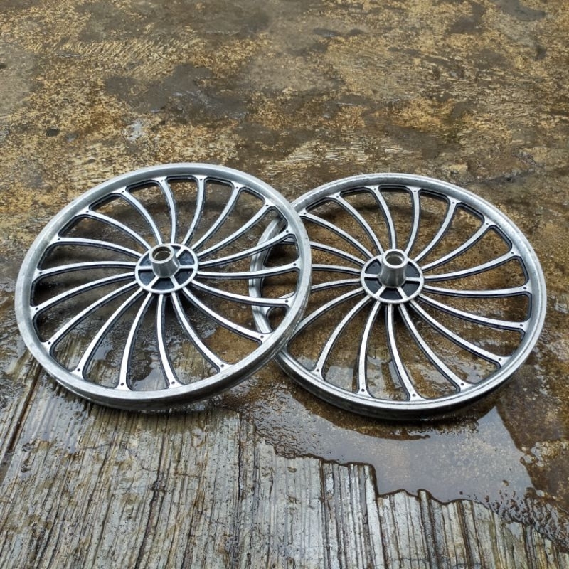 Harga Satuan Rim Wheel Set Roda Pelek Veleg Pelk Velk Velg Sepeda Engkol BMX Minion Minitrex Balap K