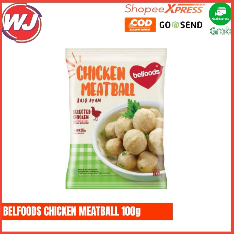 

BELFOODS CHICKEN MEATBALL 100g