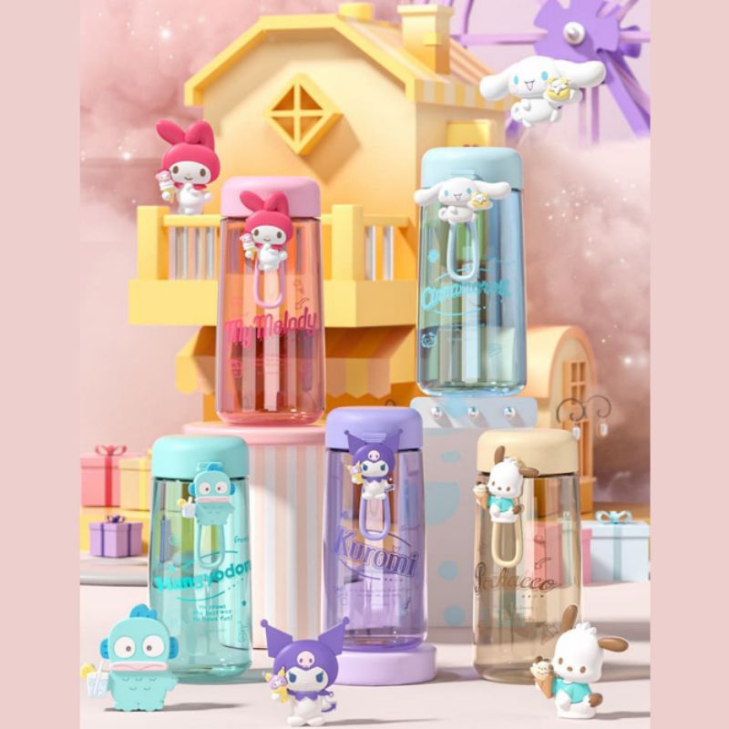 Botol Minum Tritan Sanrio 350ml Original