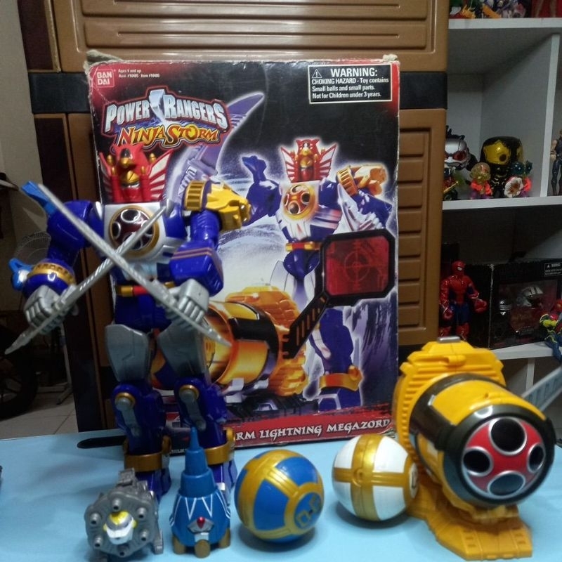 MEGA ZORD POWER RANGERS NINJA STORM