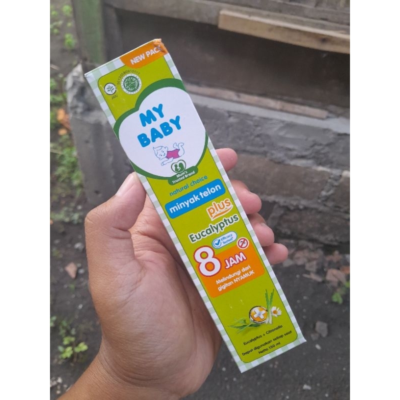 My Baby Minyak Telon Plus 150 ML - Minyak Telon Bayi