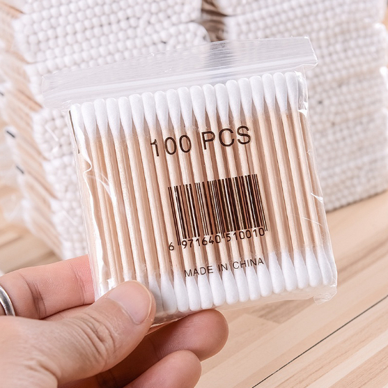 [FAFAFA] Cotton Bud Bambu Isi 100