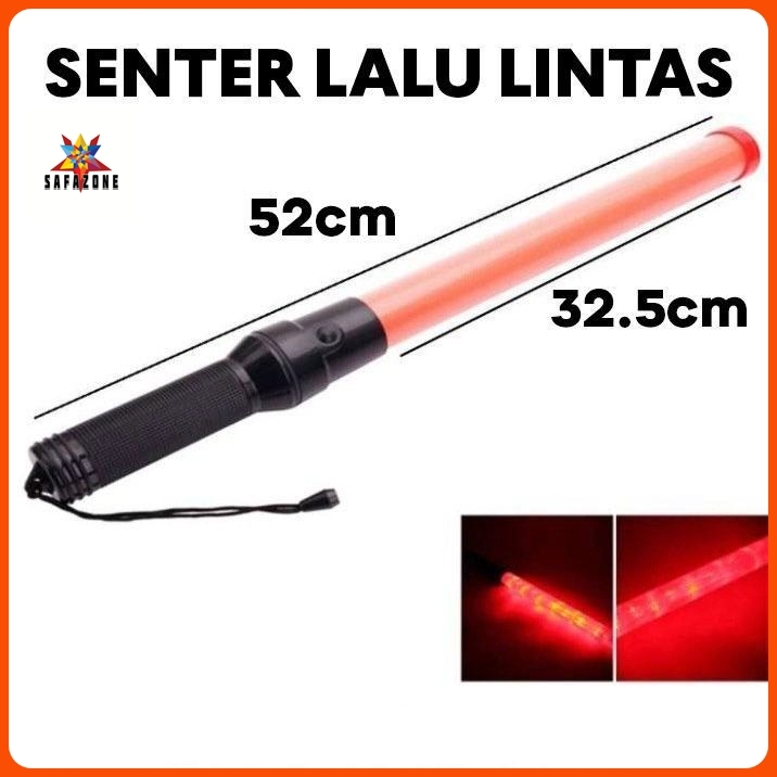 Lampu lalu lintas tongkat juru parkir satpam lampu pengawalan touring club mobil motor
