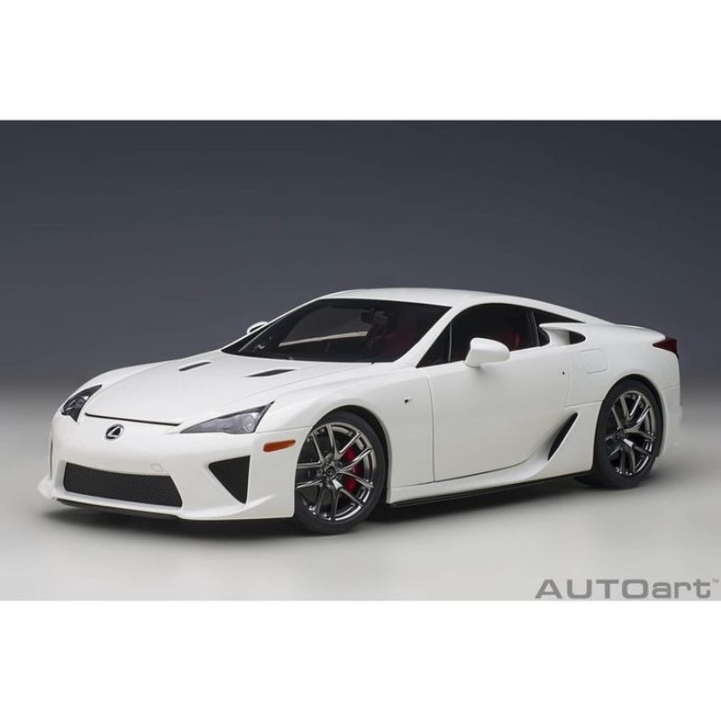 Diecast Lexus LFA 2010 white 1/64 DIECASTTEAM