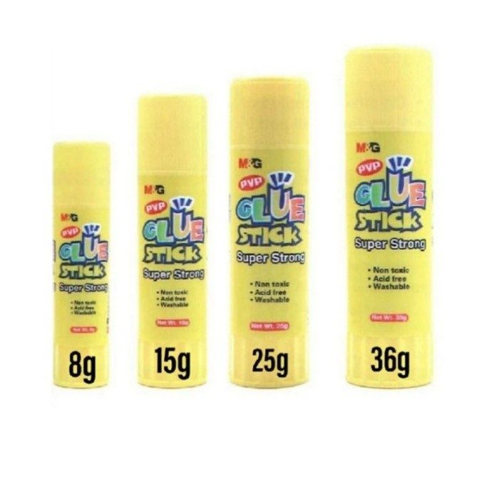 

M&G SUPER STRONG GLUE STICK PVP ASG97181 8G - LEM KERTAS - LEM STIK